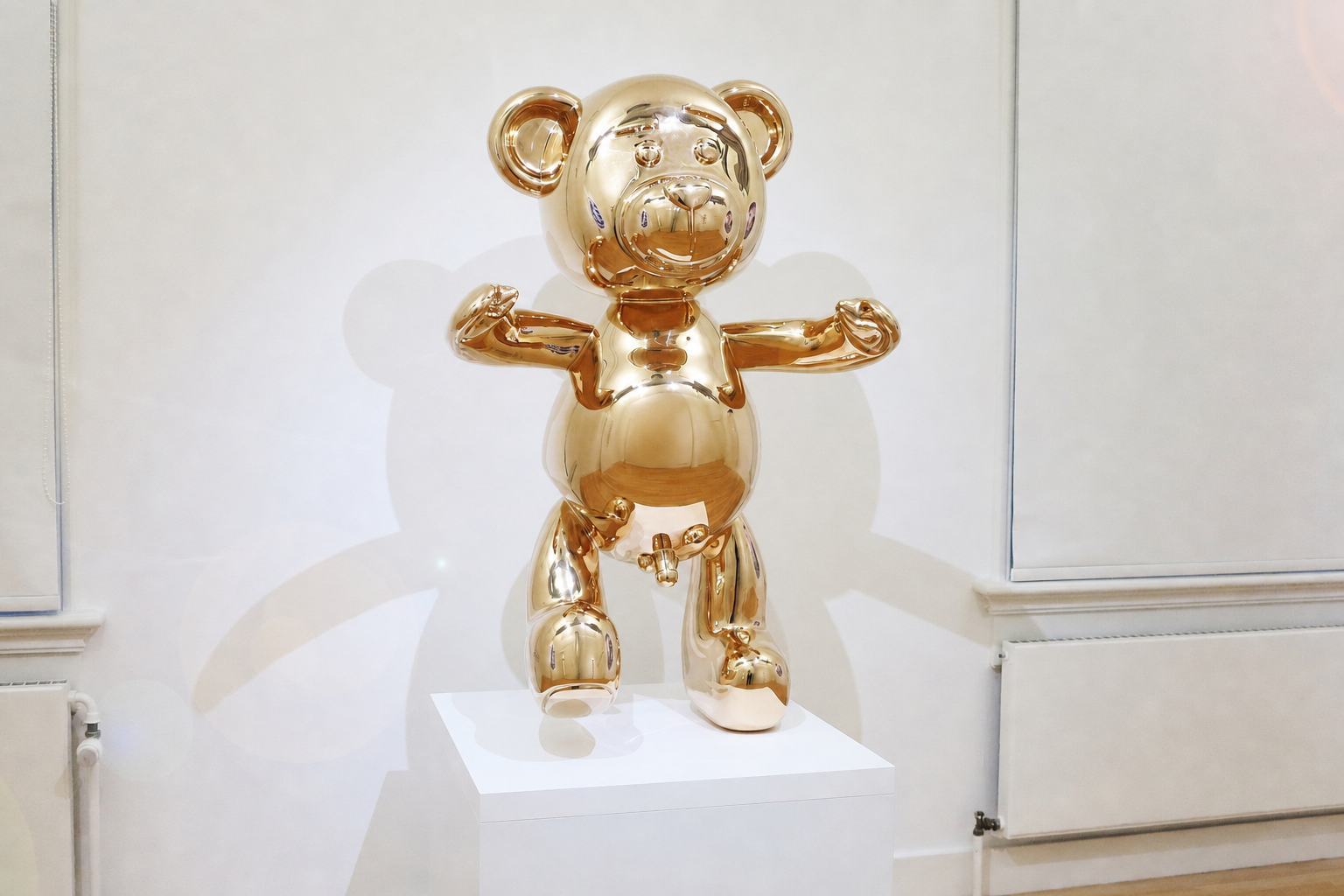 Bare Hug in polished bronze